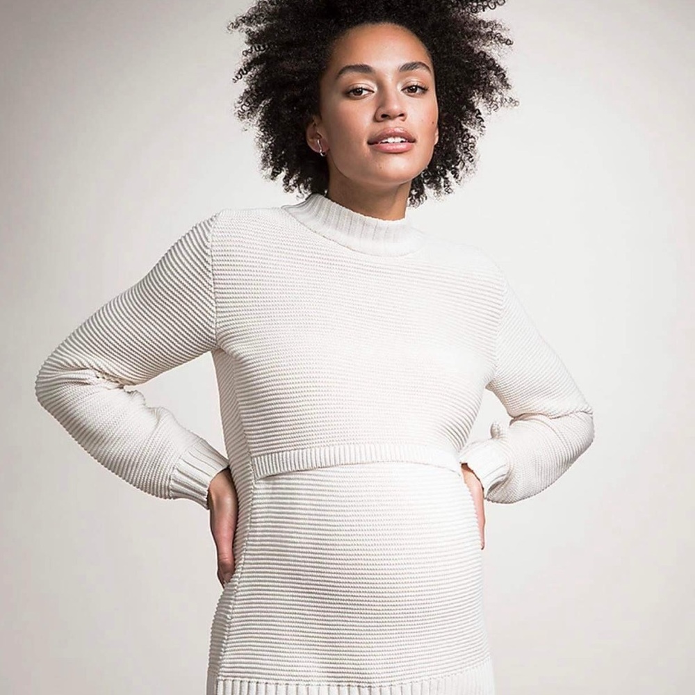 Nursing/maternity sweater
